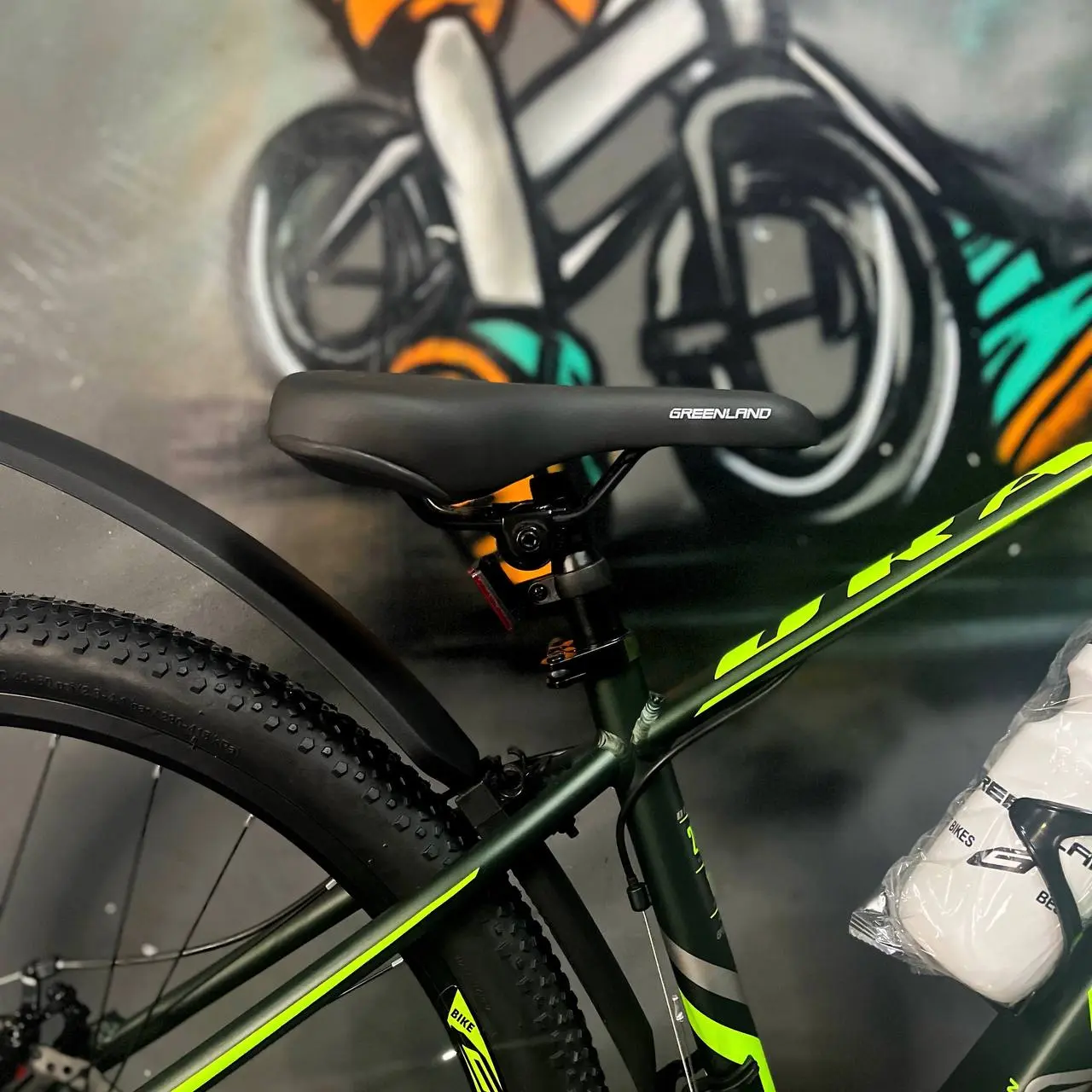 Велосипед Greenland Draft 27.5 темно-зеленый 2