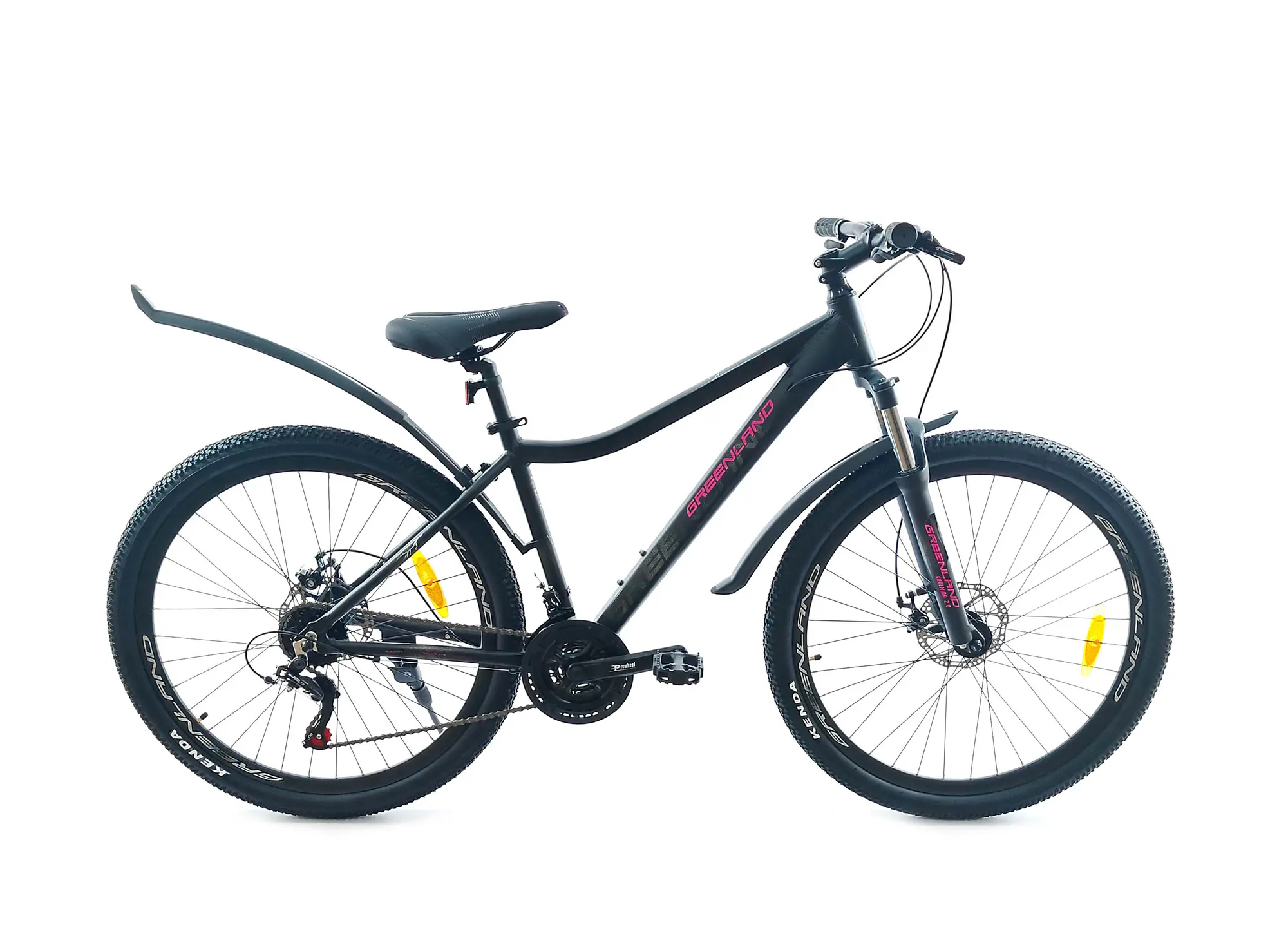 Велосипед Greenland Artemida 27.5 2.0 черный 1