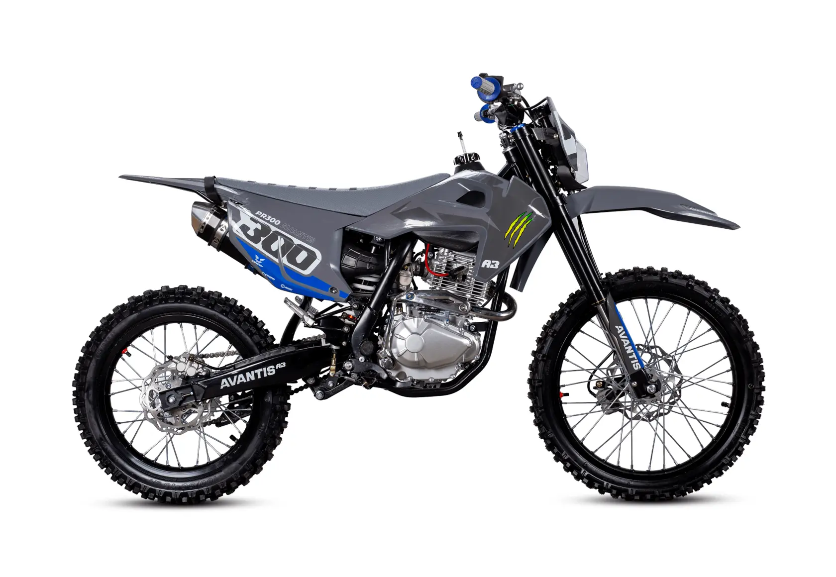 Мотоцикл Avantis A3 HSQ PR300 Серый 1