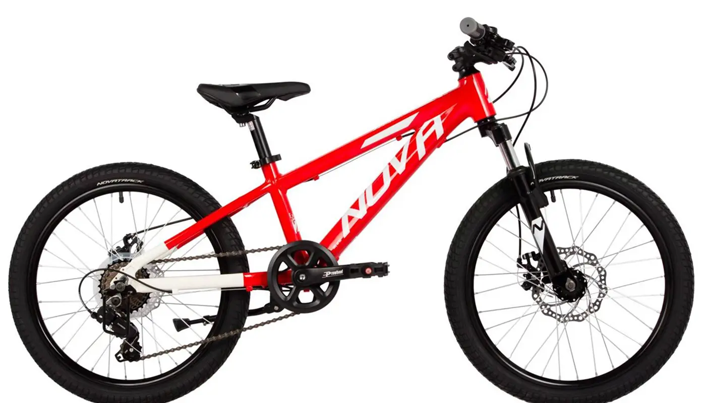 Детский велосипед Novatrack Extreme 7 D 2025 20AHD.EXTREME.RD5 (красный) 1