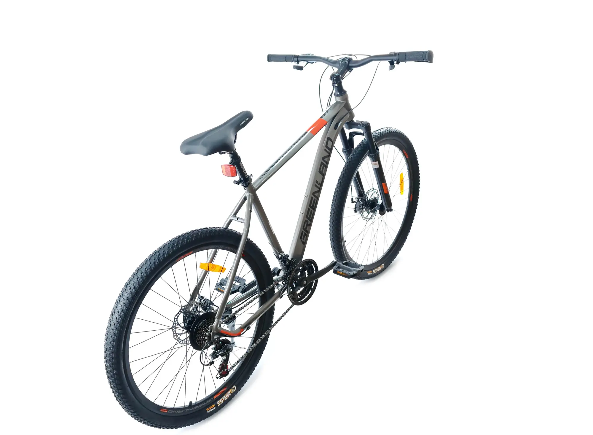 Велосипед Greenland Breeze 29 серый-оранжевый 1