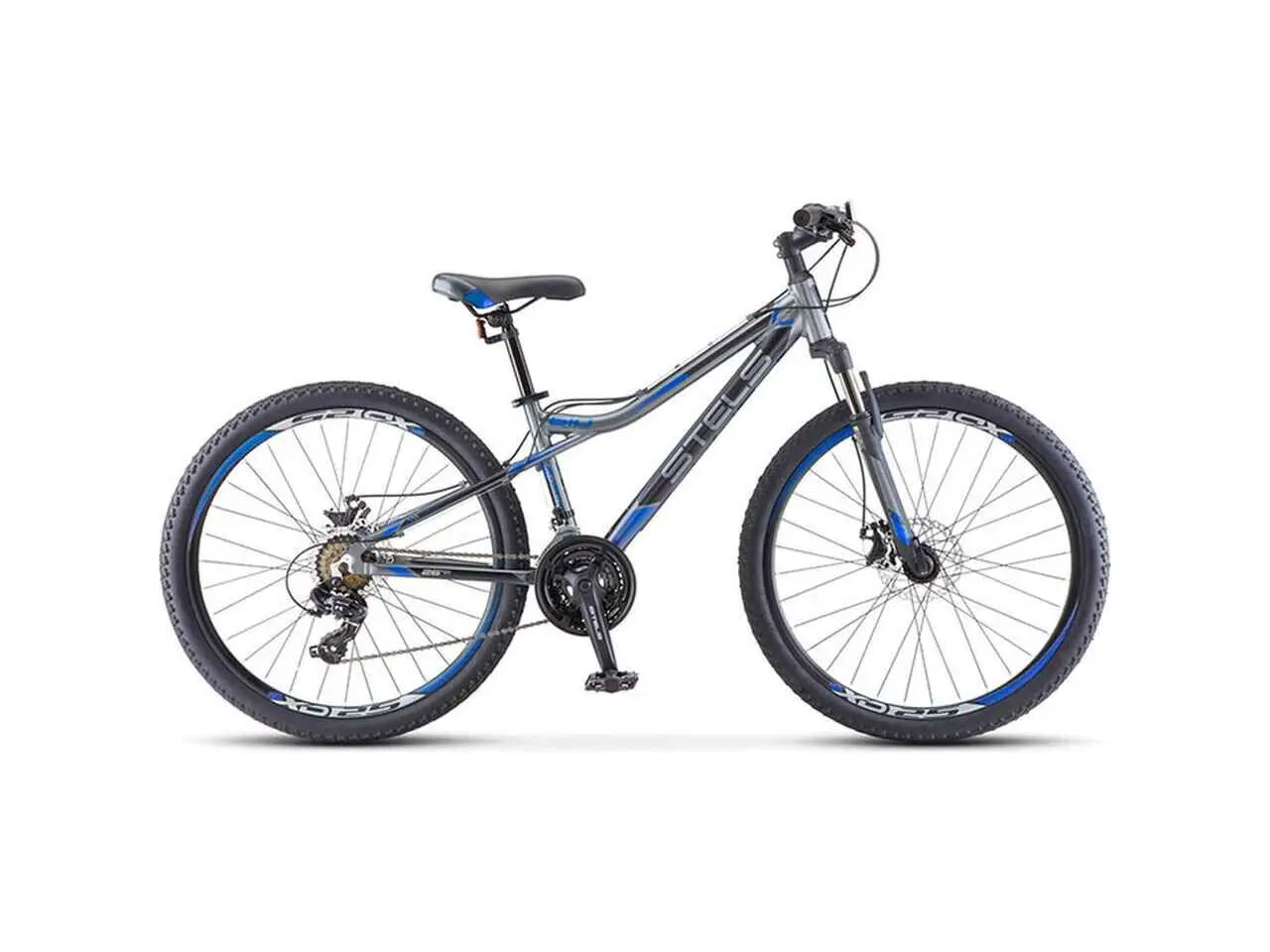 Велосипед Stels Navigator 610 MD 26 V050 р.14 (антрацитовый/синий) 1