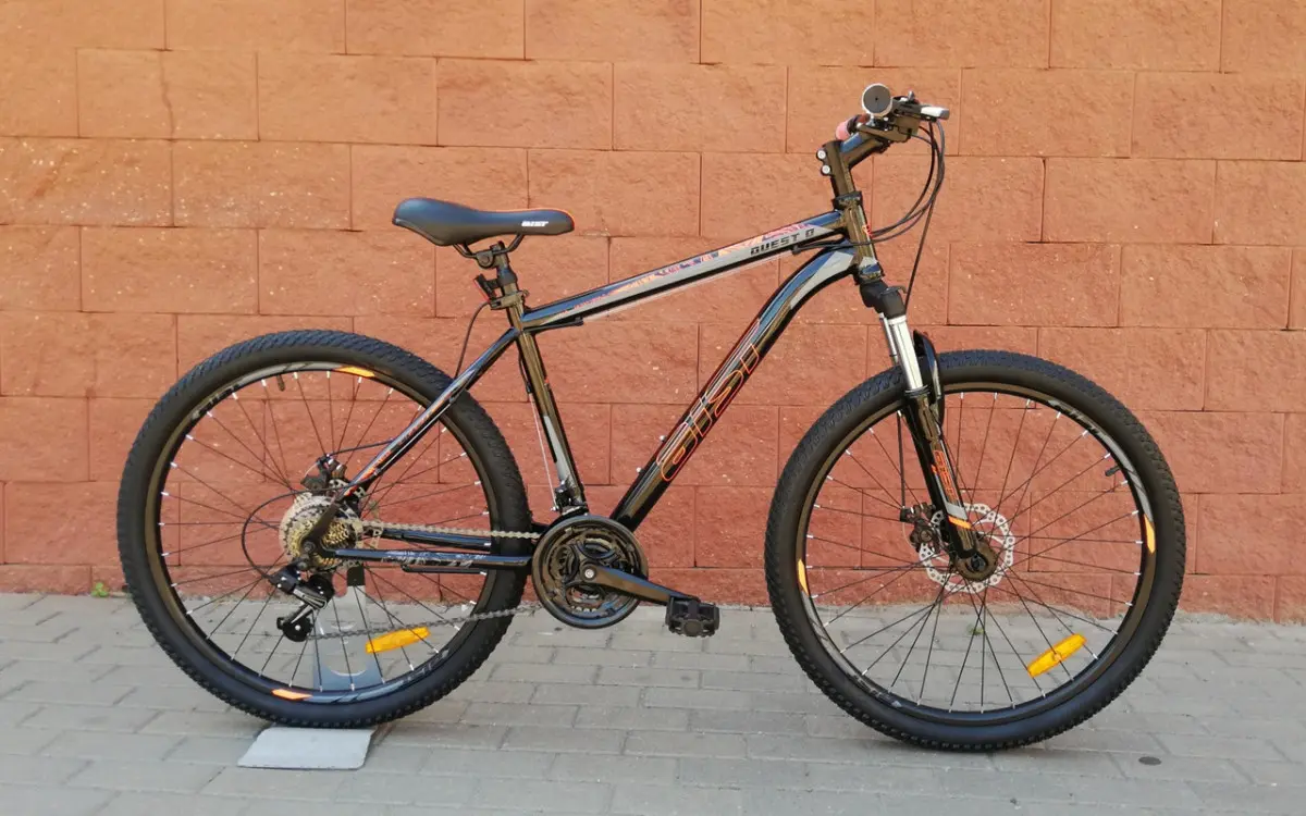 Велосипед AIST Quest Disc 26 р.20 2020 (черный/серый) 1