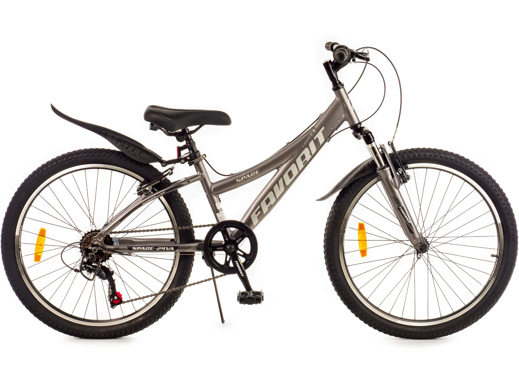 Велосипед Favorit Space 24 V черный 1