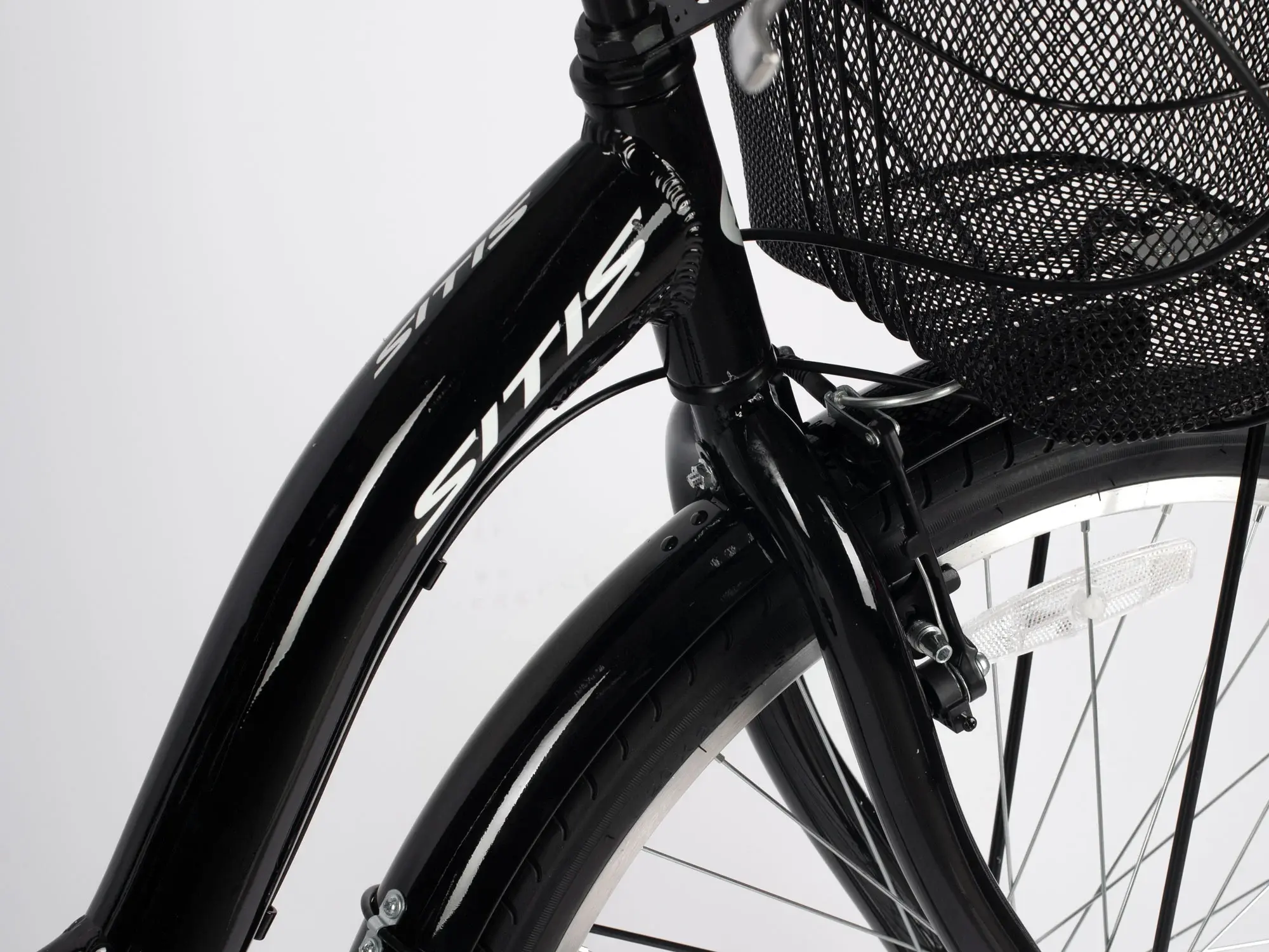 Велосипед трехколесный SITIS CARGO рикша 26 alloy Black-White 1