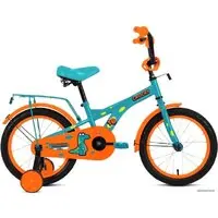 Детский велосипед Forward Crocky 16 2023 (бирюзовый) 1