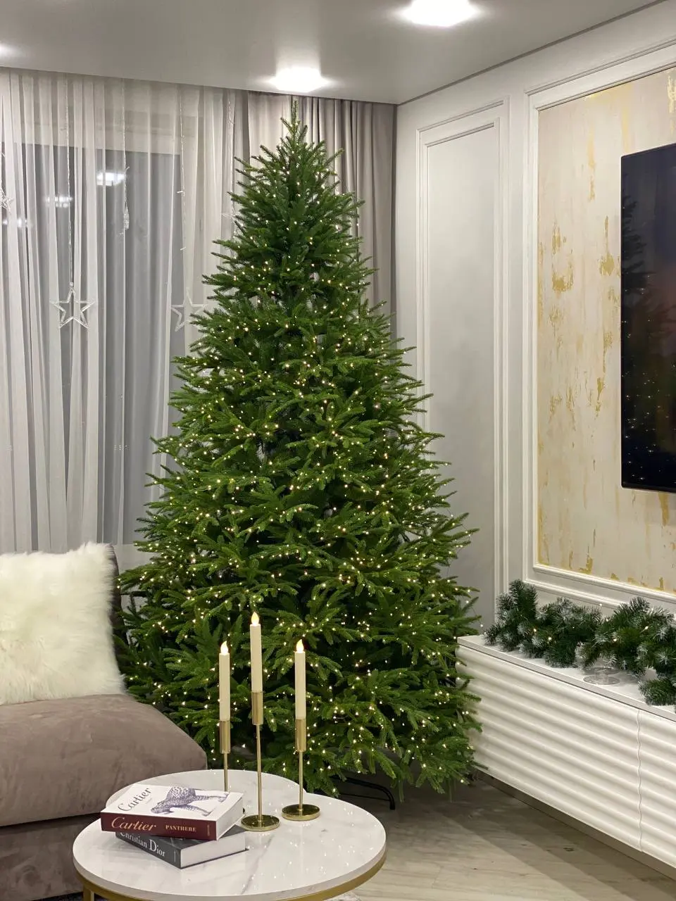 Елка искусственная Венеция премиум 240 см GrandCity 2