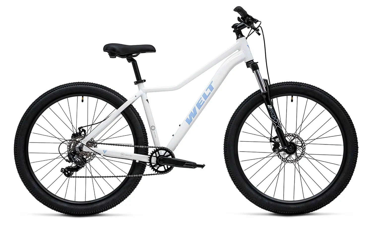 Велосипед Welt Bianca 1.0 27 MD M 2025 (Clear White) 1