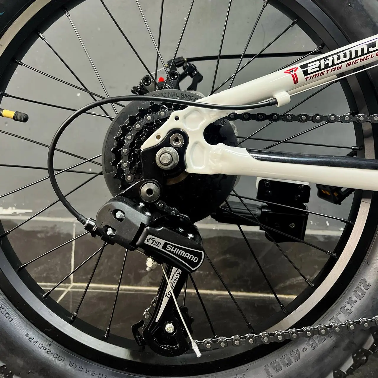 Детский велосипед Timetry TT290 20 черный-белый 2