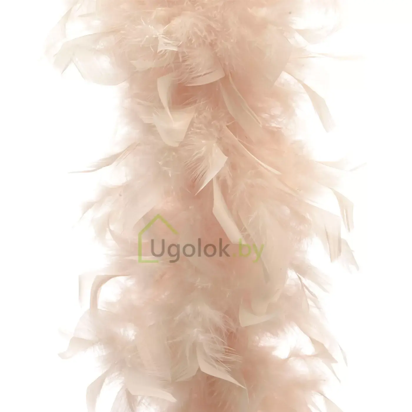 Гирлянда декоративная из перьев Боа Kaemingk 1.5 м жемчужный 1