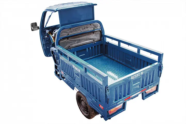 Грузовой электротрицикл Rutrike Гермес Pro 1500 72V1500W	темно-зеленый 1