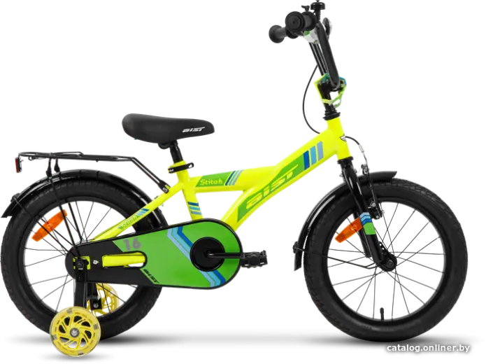 Детский велосипед AIST Stitch 18 2025 (желтый) 1