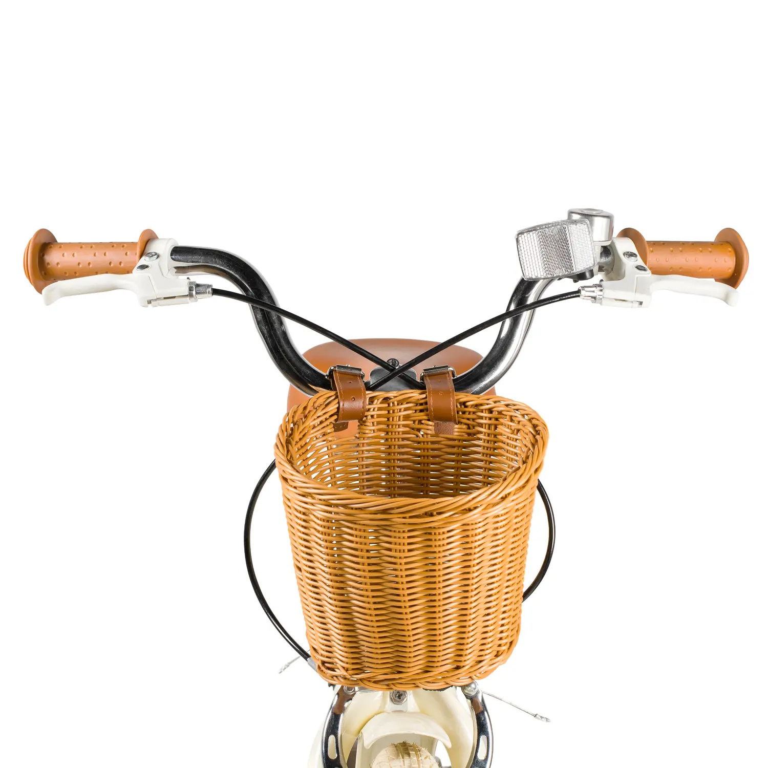 Детский велосипед Novatrack Adele 16 бежевый 1