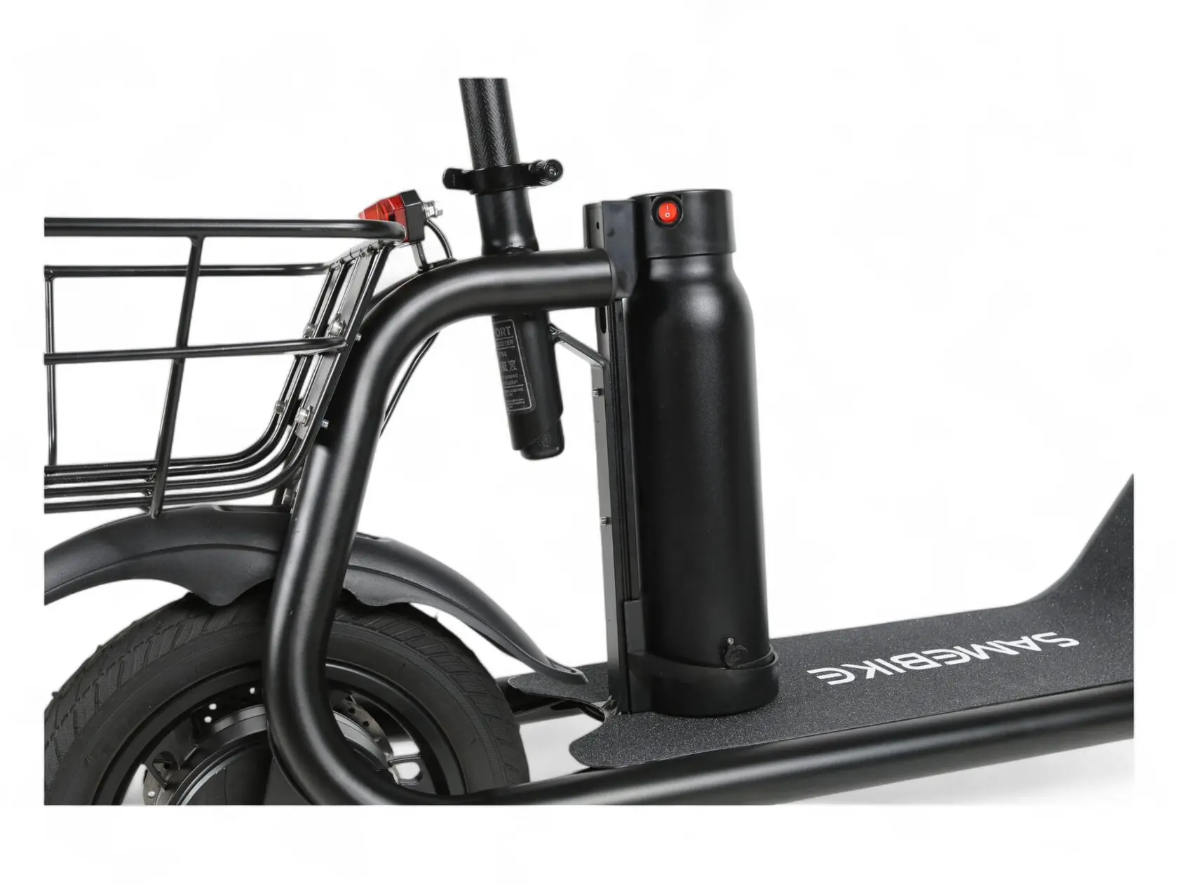 Электросамокат SameBike Comfort черный 1