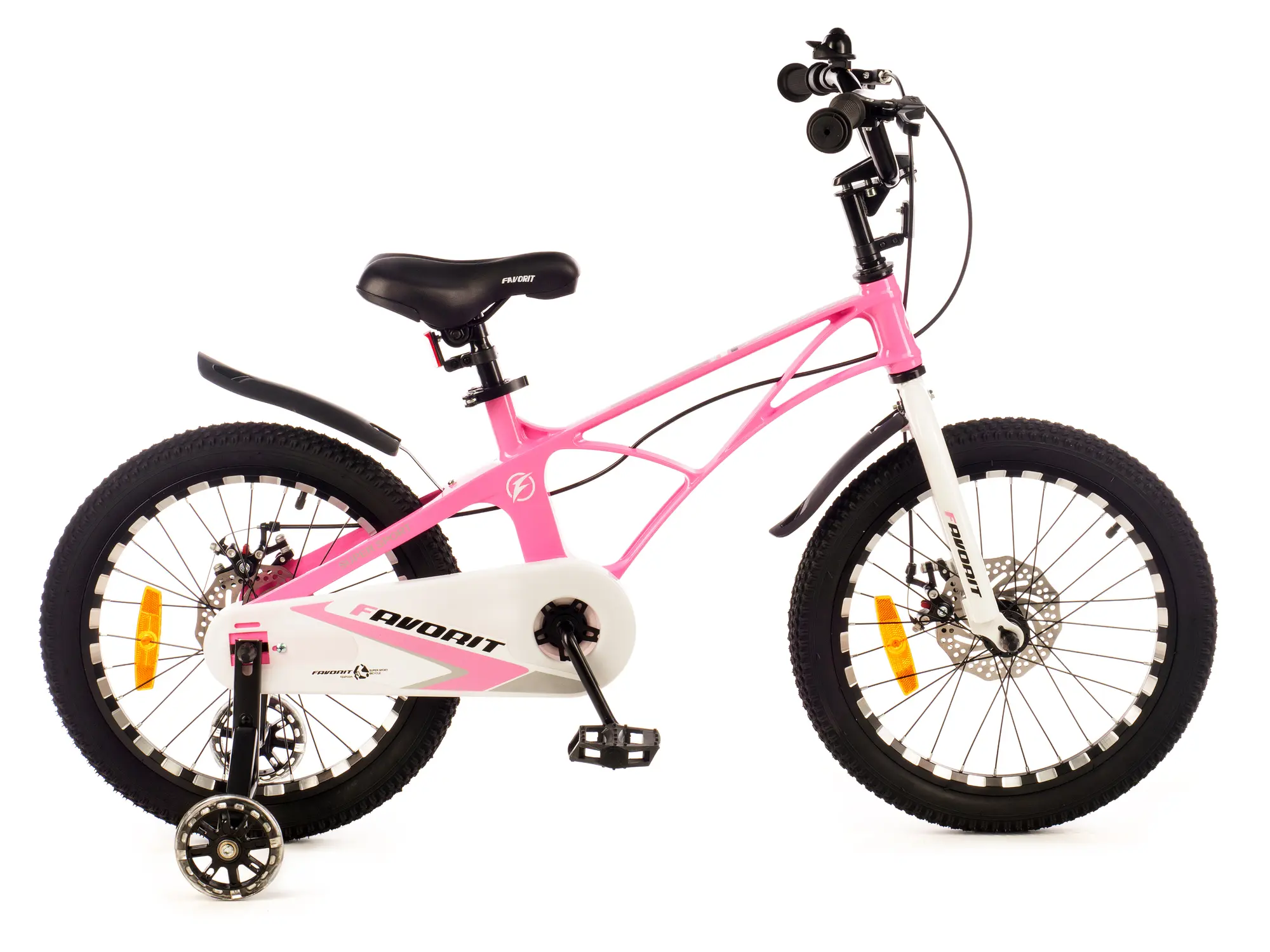 Детский велосипед Favorit Super Sport SSP-16PN (розовый) 2