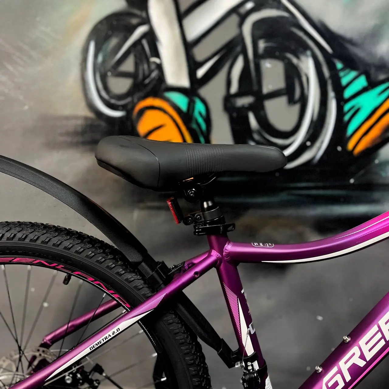 Велосипед Greenland Demetra 24 2.0 фиолетовый 2