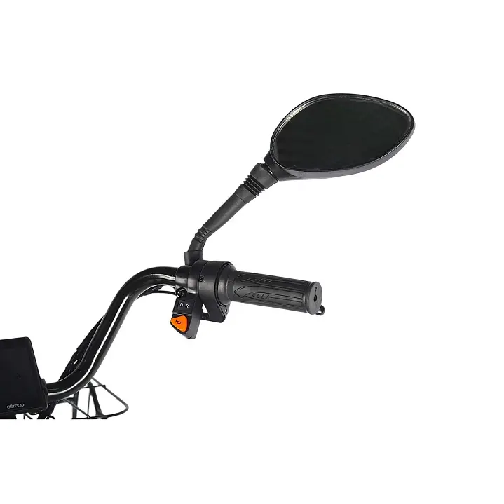 Трёхколёсный электровелосипед Eltreco Porter Fat 500 серебристый матовый-3206 1