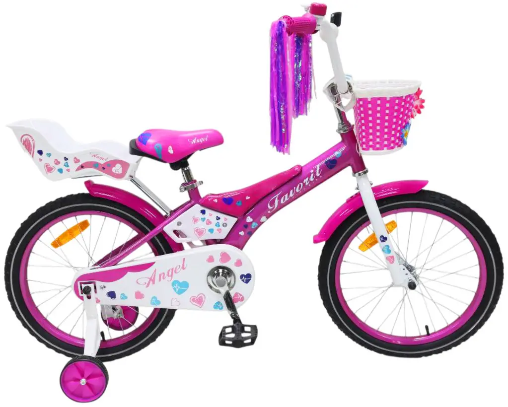 Детский велосипед Favorit Angel 20 фиолетовый 1