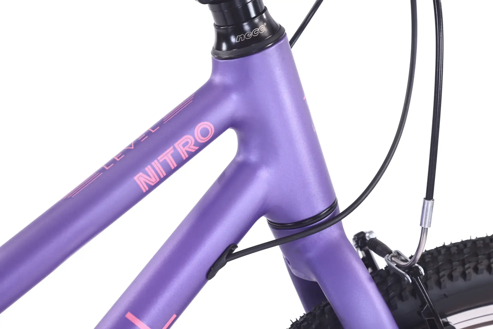 Велосипед Level Nitro 24 (фиалка матовая) 1