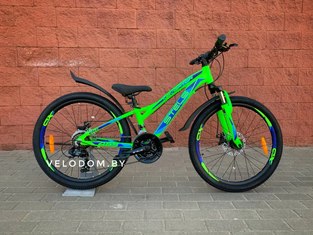 Велосипед Stels Navigator 465 MD 24 V010 2024 (зеленый) 1