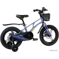 Детский велосипед Maxiscoo Air Pro 18 2024 (синий карбон) 1