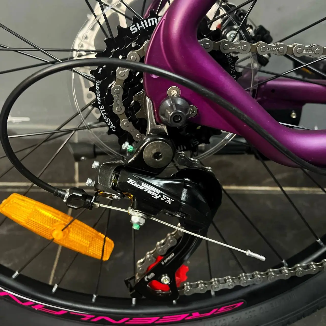 Велосипед Greenland Demetra 24 2.0 фиолетовый 2