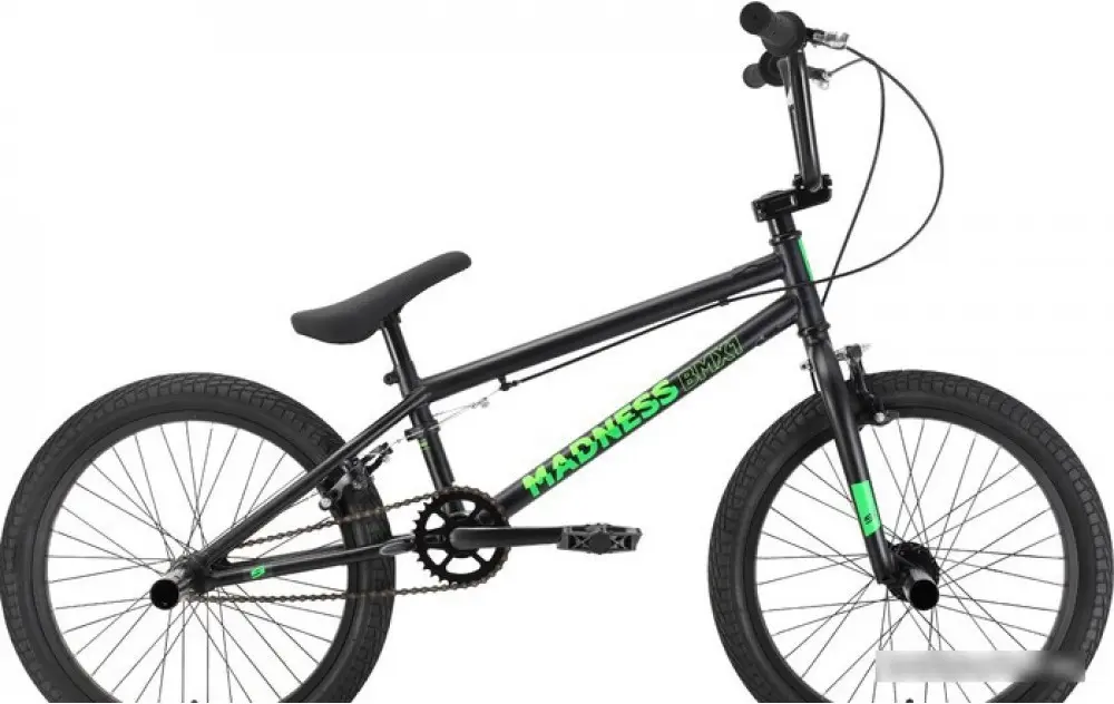 Велосипед Stark Madness BMX 1 2025 (красный/черный/черный) 3