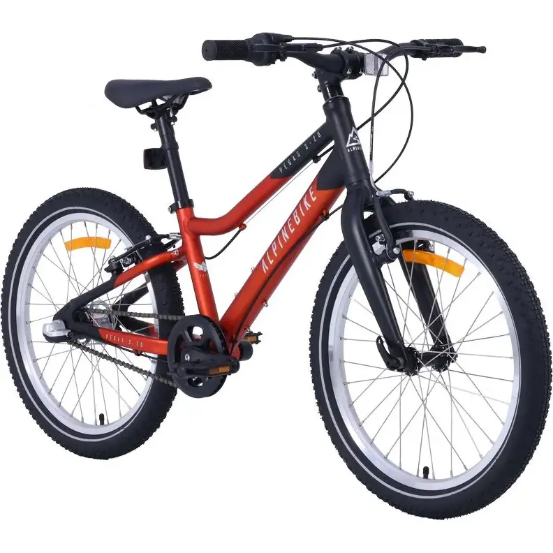 Детский велосипед Alpinebike Pegas 3-20 рассветный оранжевый 1