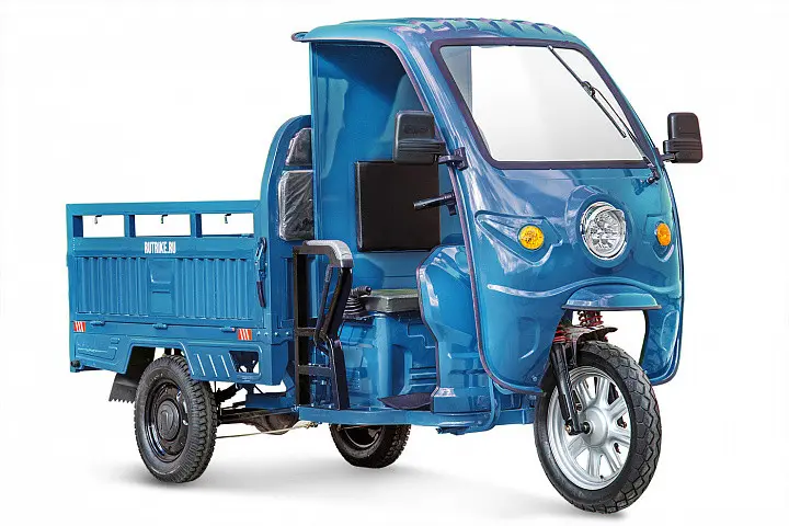 Грузовой электротрицикл Rutrike Гермес 1500 60V1200W   темно-синий матовый 1