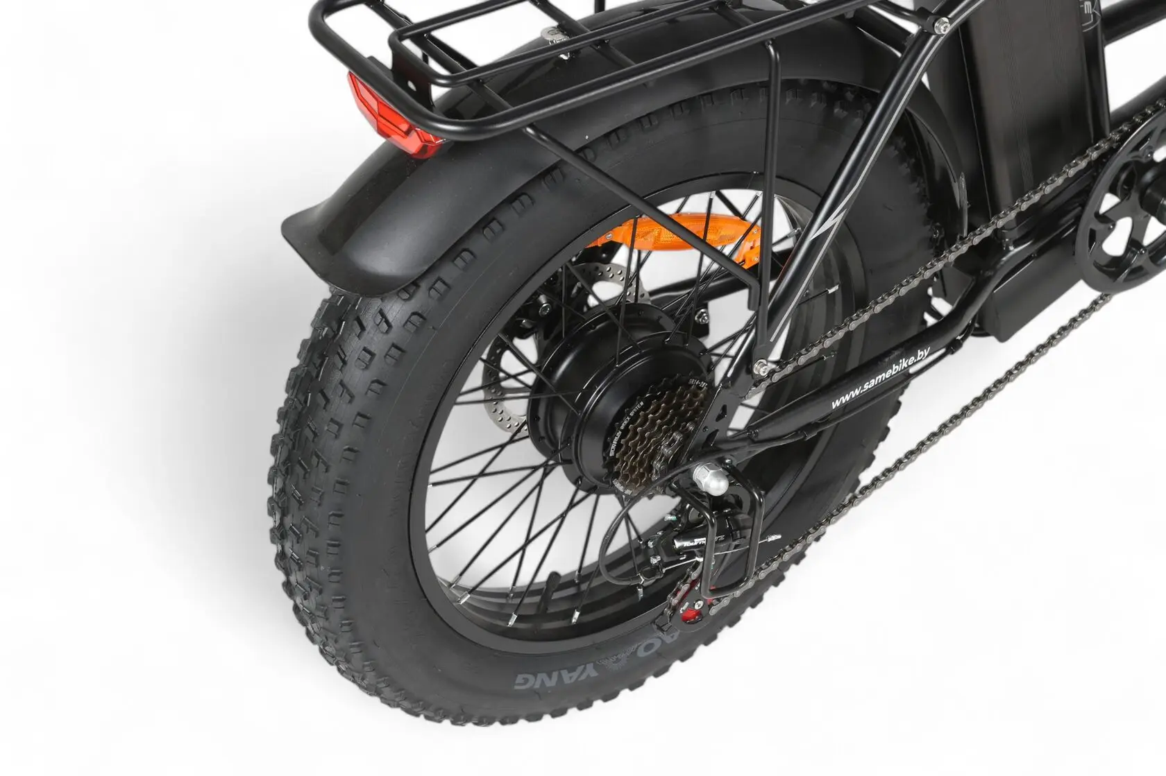 Электровелосипед SameBike FX-500 черный 1