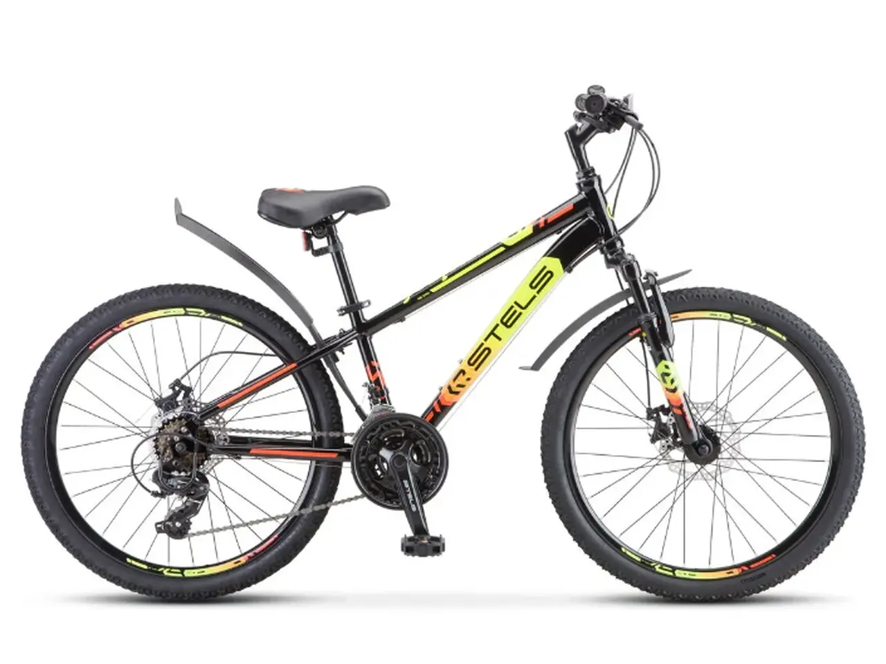 Stels Navigator 400 MD 24" Черный/Желтый 1