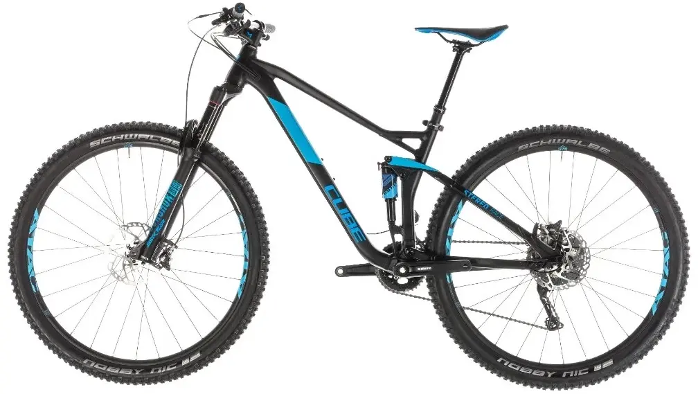 Cube Stereo 120 Race 29 черный-синий 1
