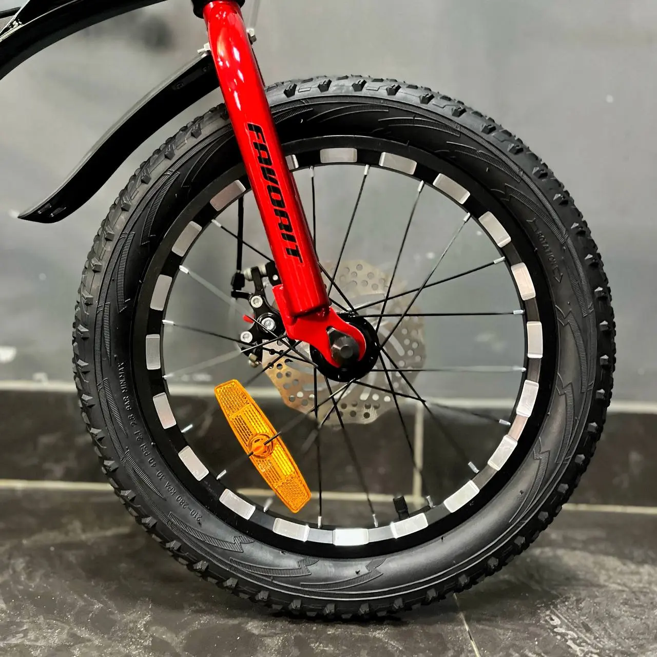 Детский велосипед Favorit Super Sport 16 черный 2