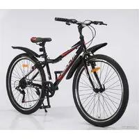 Велосипед Delta Street 26 2601 (черный) 1