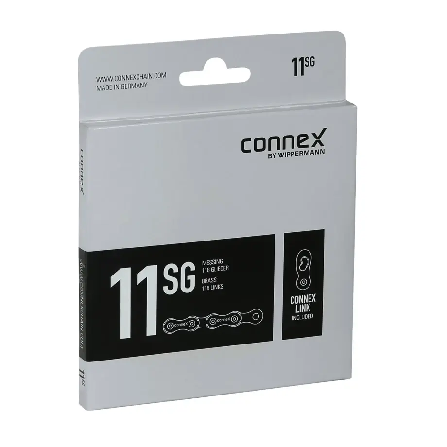 Цепь CONNEX, 11sG, 11ск., золотистая 1