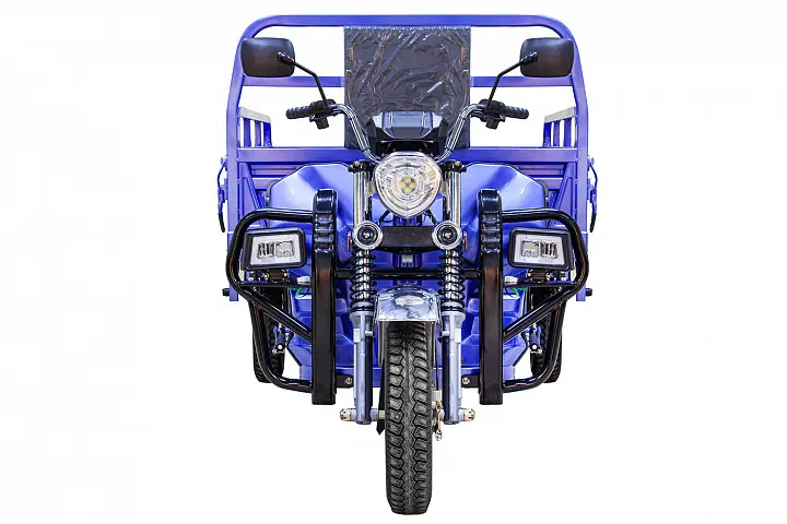 Грузовой электрический трицикл Rutrike Эксперт ПРО 2000 темно-синий 1