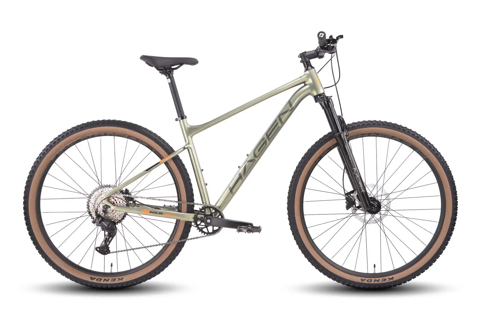Велосипед Hagen 4.8 29 XL 2025 (походный зеленый) 1