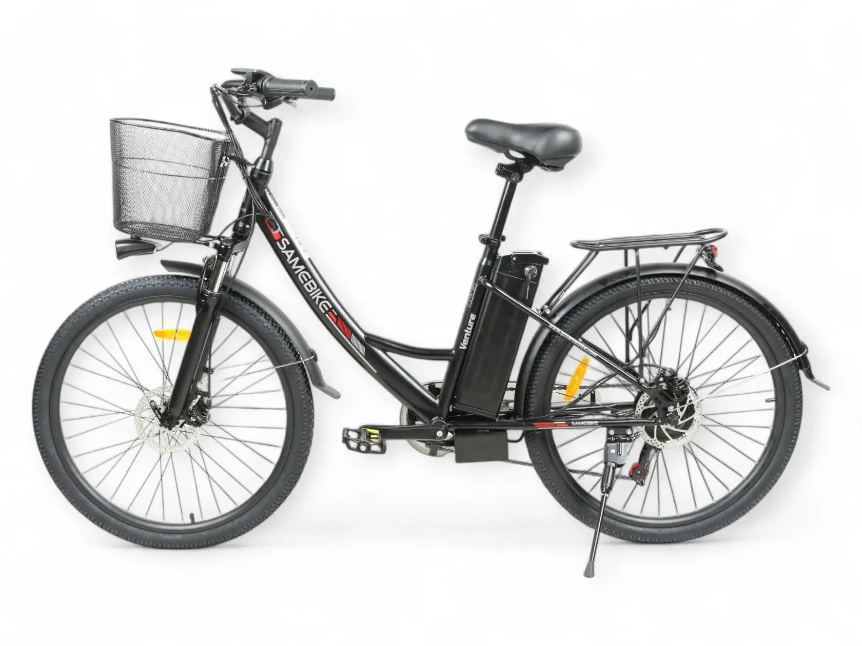 Электровелосипед SameBike Venture 350 черный 1