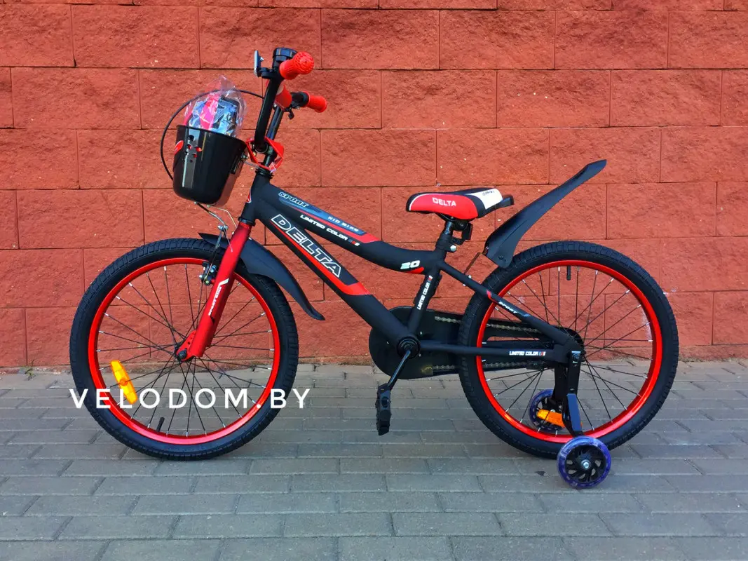 Delta Sport 20" черный/красный 1