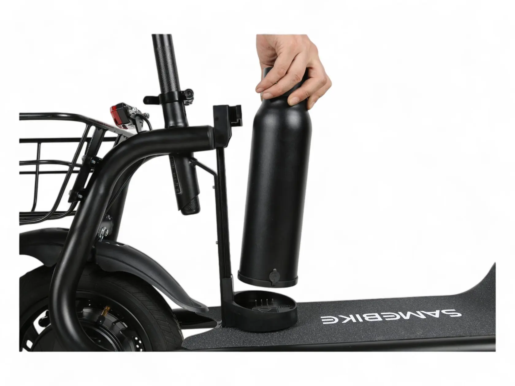 Электросамокат SameBike Comfort черный 1