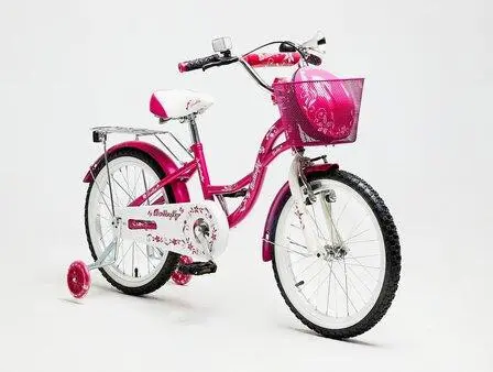 Детский велосипед Delta Butterfly 18 2020 (розовый) 1