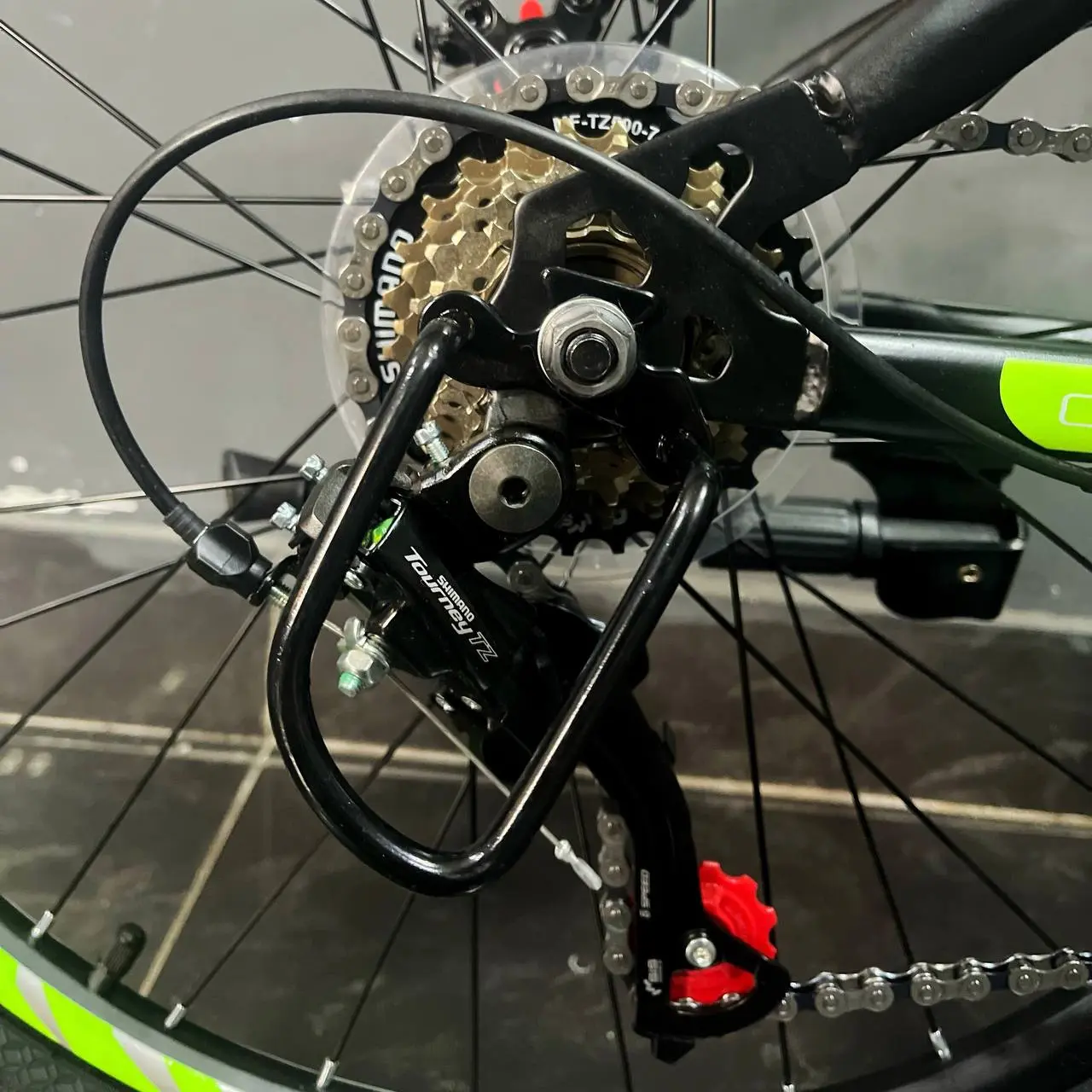 Велосипед Greenland Cruise 24 черный-зеленый 1