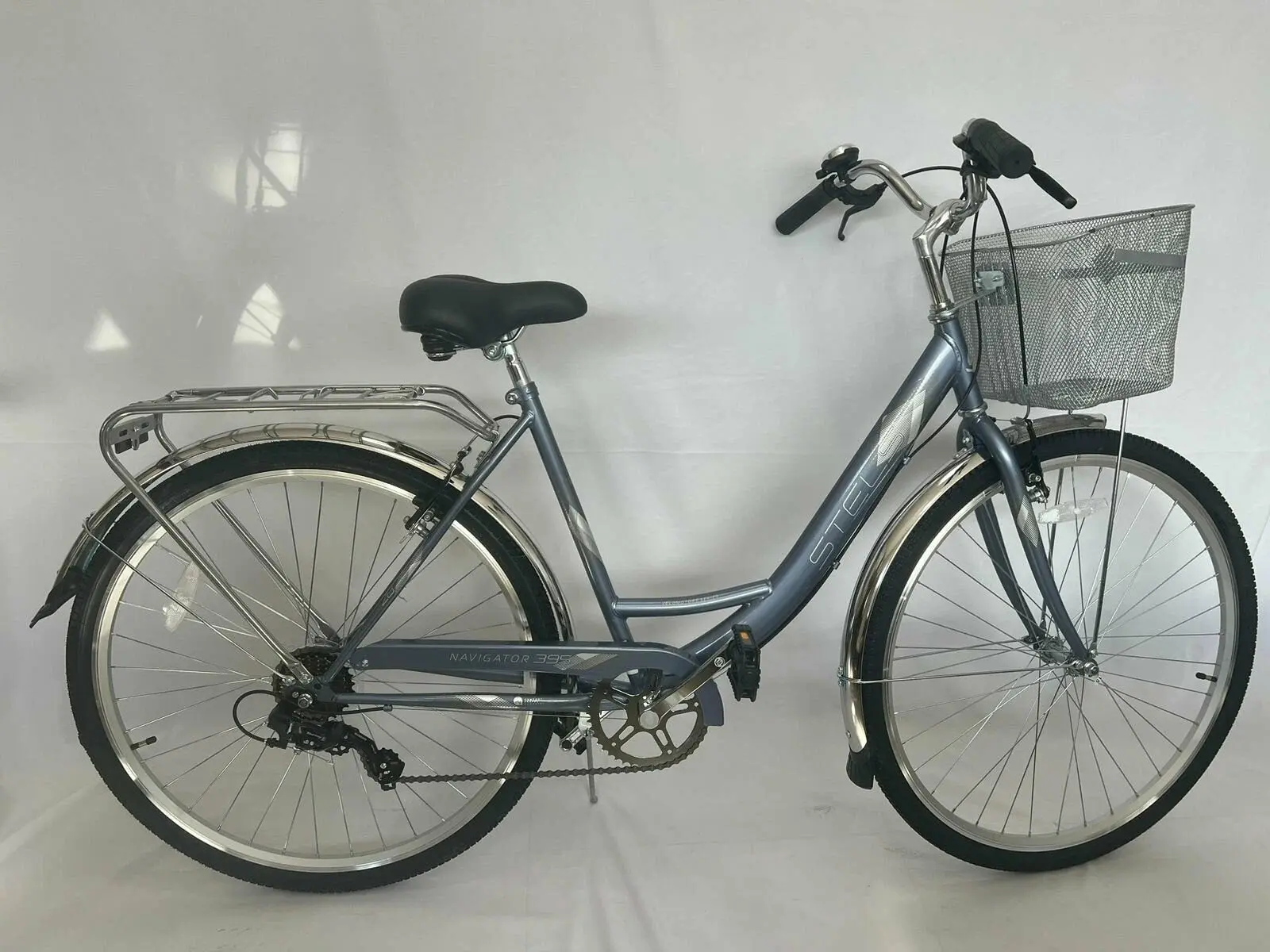 Велосипед Stels Navigator 395 28 Z010 серо-голубой 2