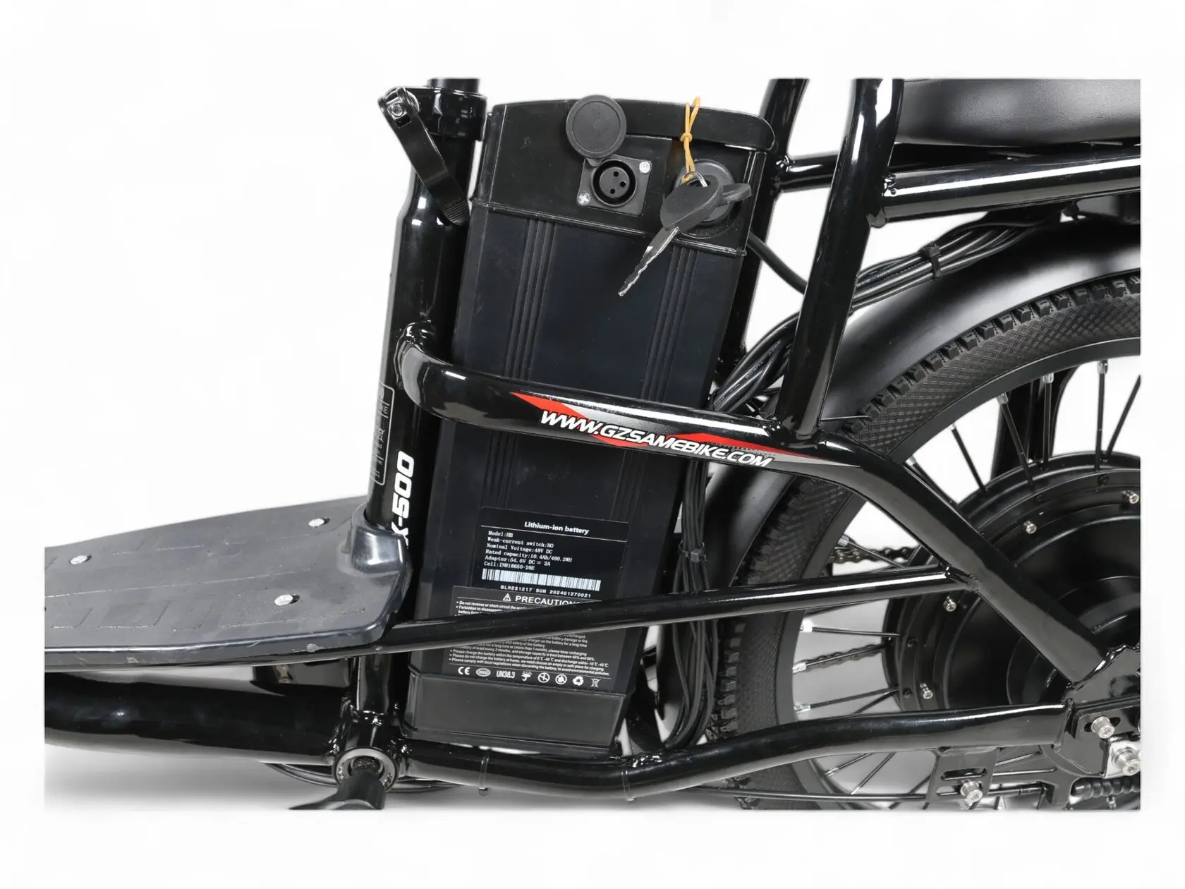 Электровелосипед SameBike RX-500 Черный 1