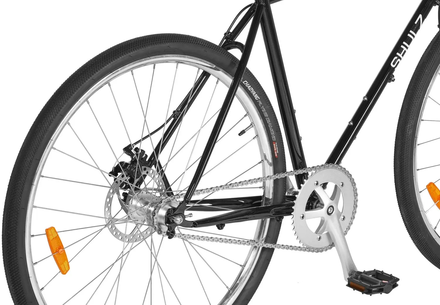 Велосипед Shulz Lucky Clover 28 черный 1