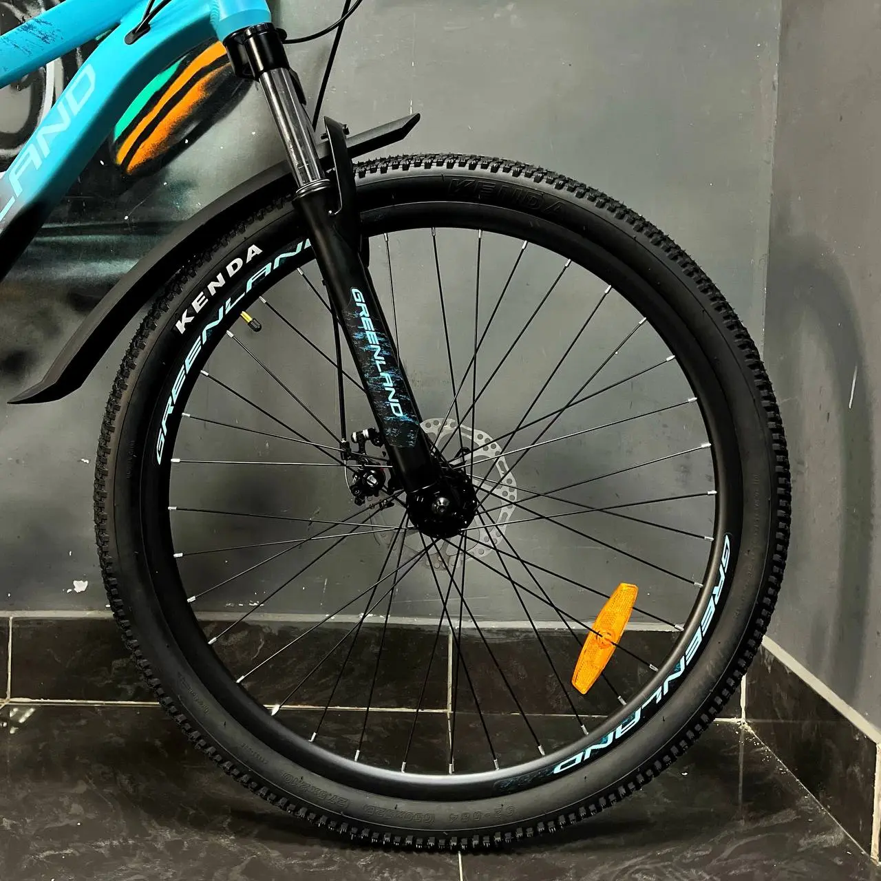 Велосипед Greenland Demetra 27.5 Pro черный-синий 1