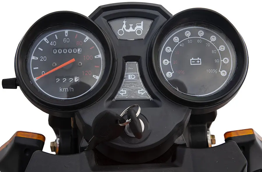 Грузовой электротрицикл Rutrike D4 1800 60V1200W синий 1