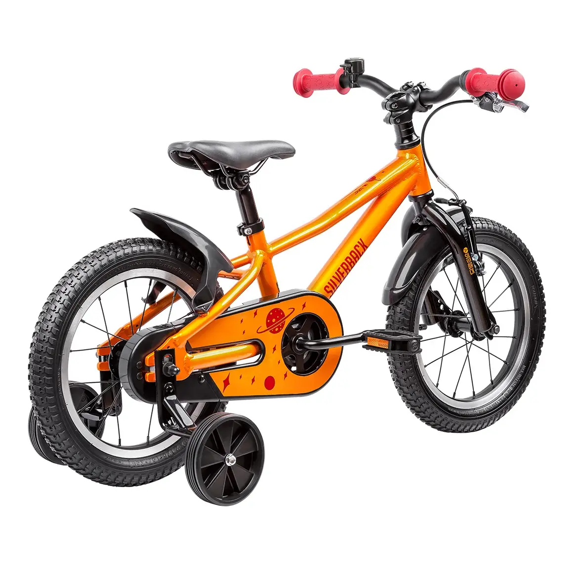 Велосипед SILVERBACK SKID 14 BOY GLOSS ORAGE FLAME/GLOSS RED 2026 1