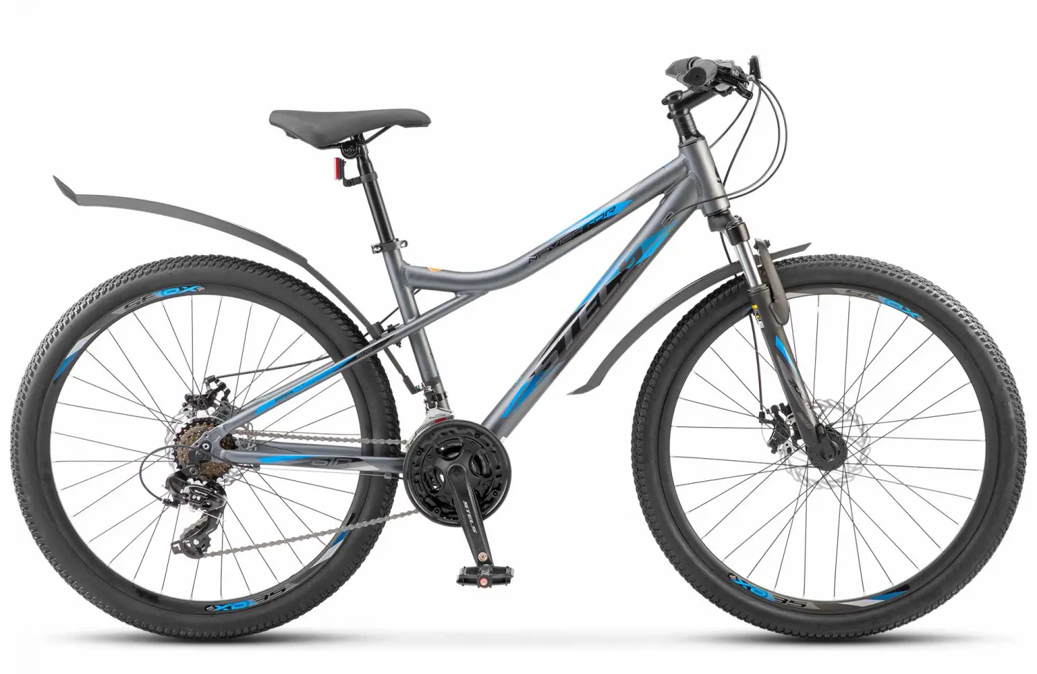 Велосипед Stels Navigator 610 MD 26 V040 Антрацитовый-Синий 1