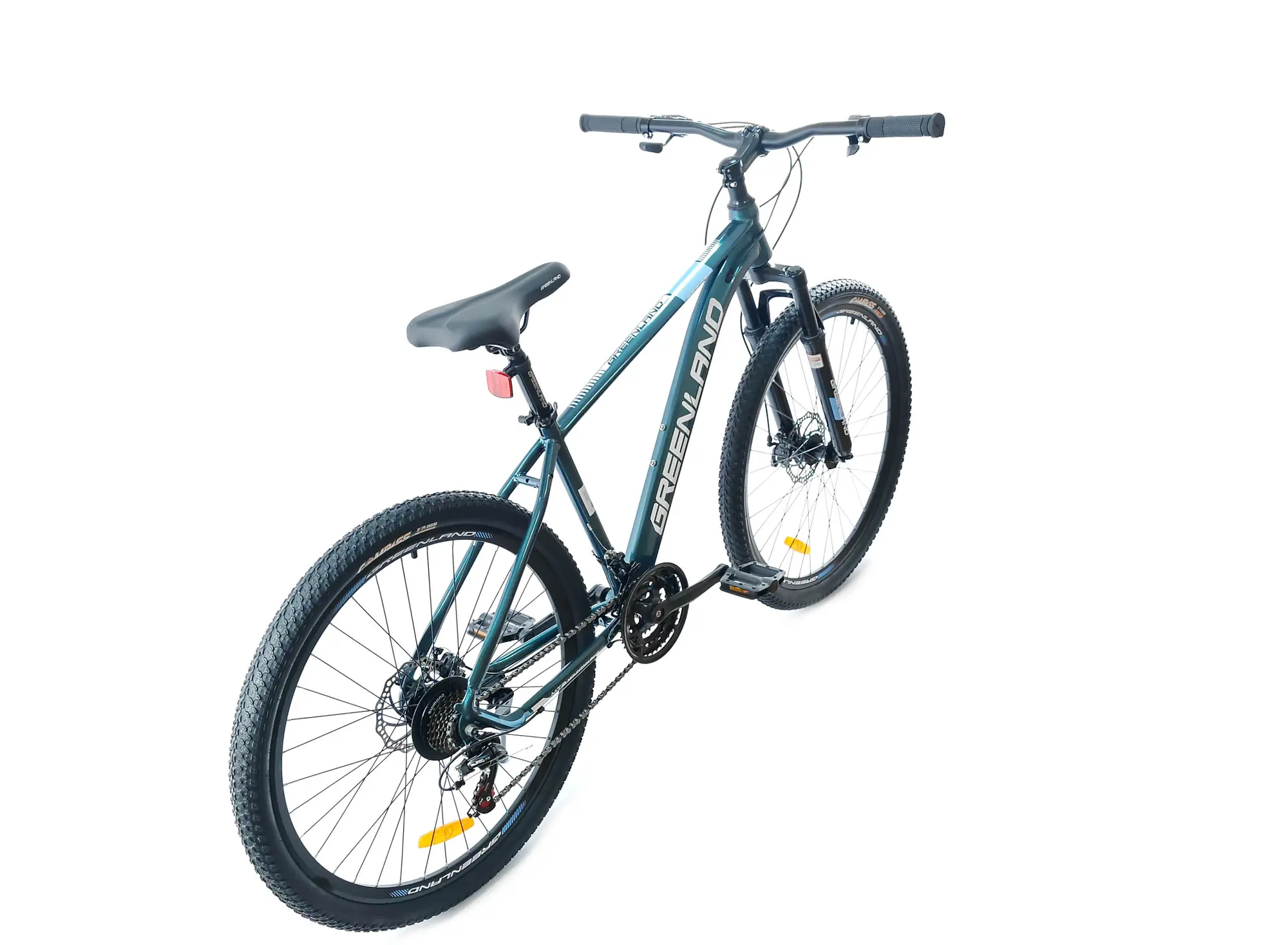 Велосипед Greenland Breeze 29 зеленый-синий 1